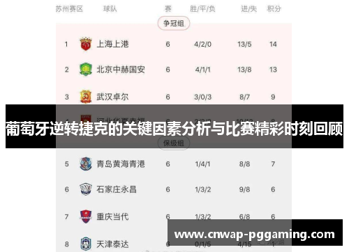 葡萄牙逆转捷克的关键因素分析与比赛精彩时刻回顾