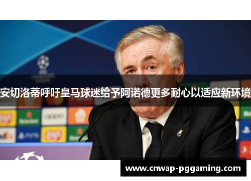 安切洛蒂呼吁皇马球迷给予阿诺德更多耐心以适应新环境